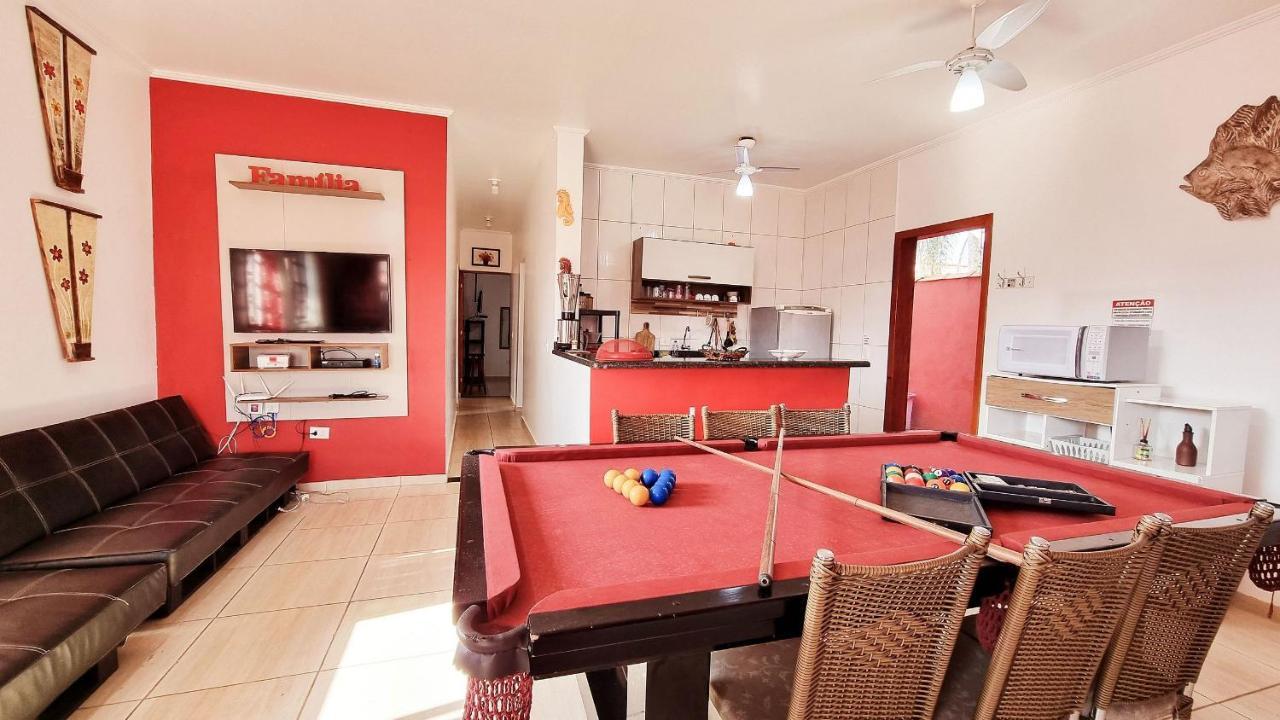 Piscina, Varanda Gourmet, Bilhar, Wi-Fi, Smart Tv Villa Itanhaém Esterno foto